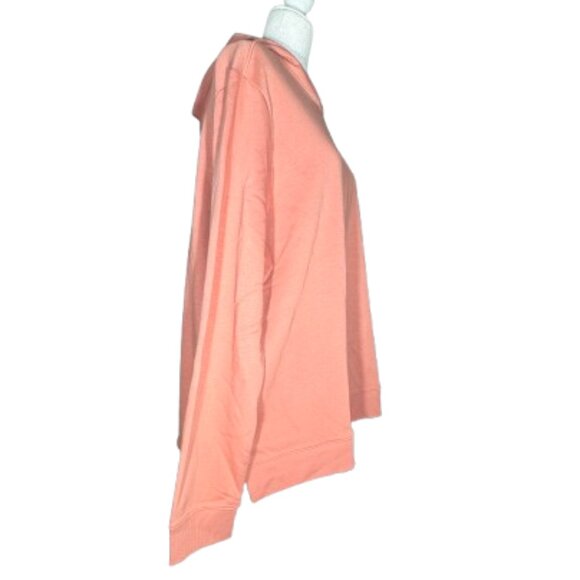 Reebok Women's Reebok Identity Doorbuster Pink Clay Hoodie Sweatshirt 2XL - Picture 3 of 9